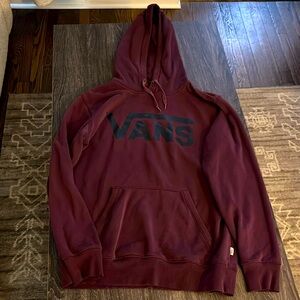 Men’s small Vans Hoodie Maroon